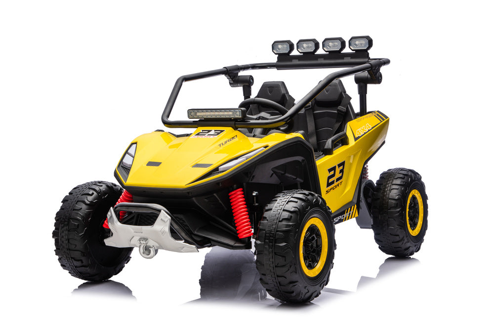 Elektrické auto DM-109 24V 4x4 žluté pro děti