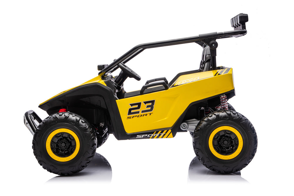 Elektrické auto DM-109 24V 4x4 žluté pro děti