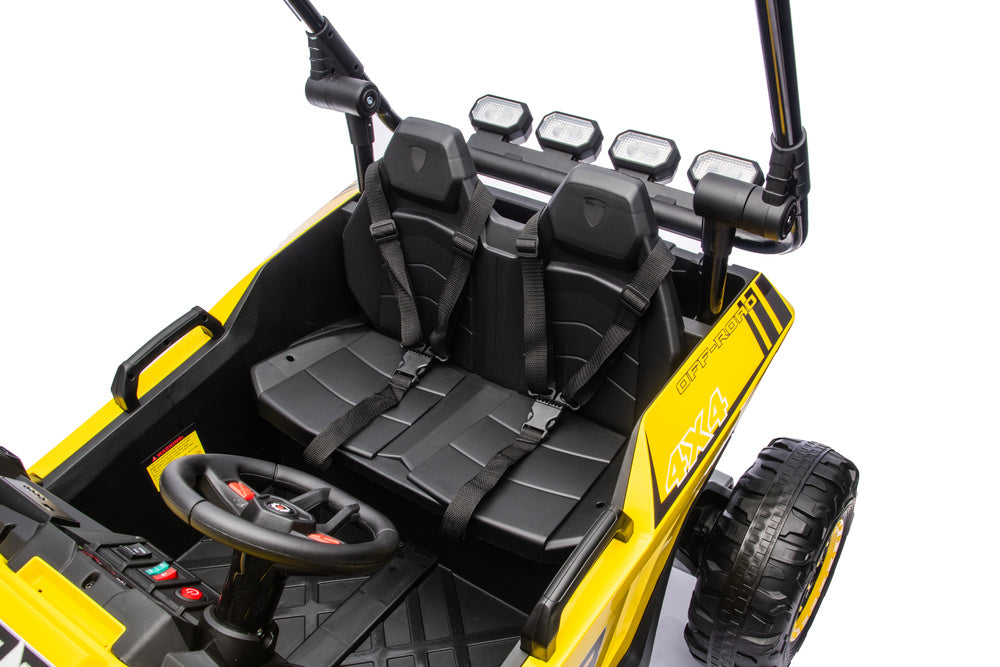 Elektrické auto DM-109 24V 4x4 žluté pro děti