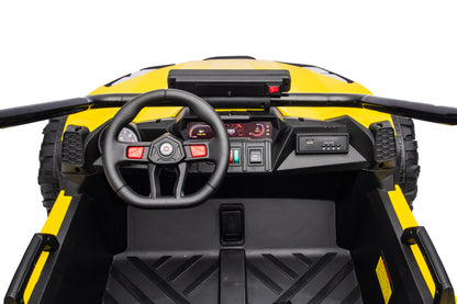 Elektrické auto DM-109 24V 4x4 žluté pro děti