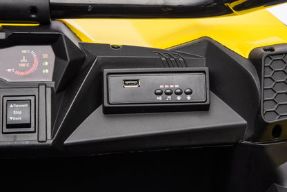 Elektrické auto DM-109 24V 4x4 žluté pro děti