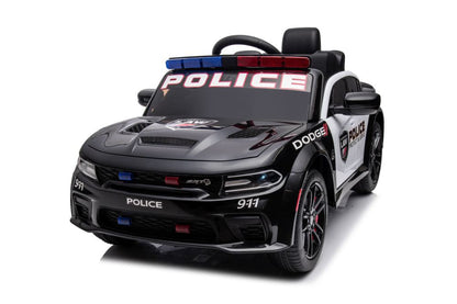 Elektrické auto Dodge Charger policejní černé