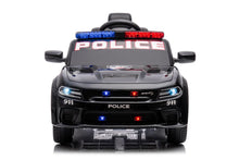 Elektrické auto Dodge Charger policejní černé