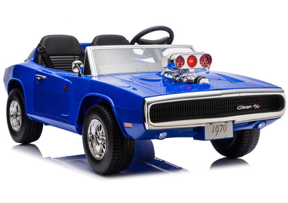 Elektrické auto Dodge Charger R/T 24V modré – DLS-K12