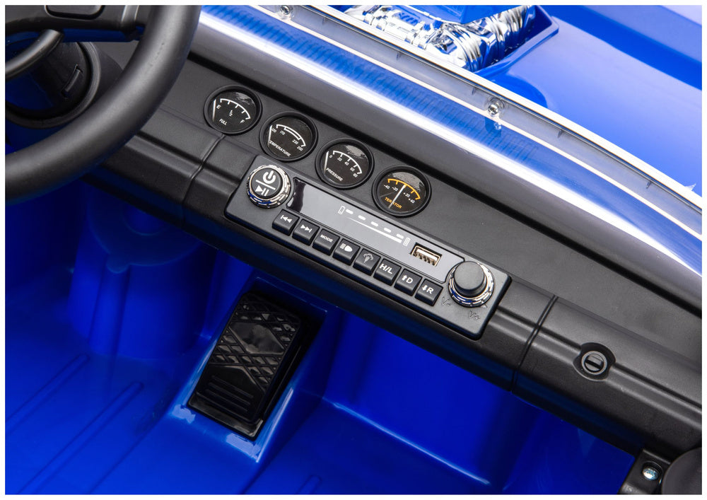 Elektrické auto Dodge Charger R/T 24V modré – DLS-K12