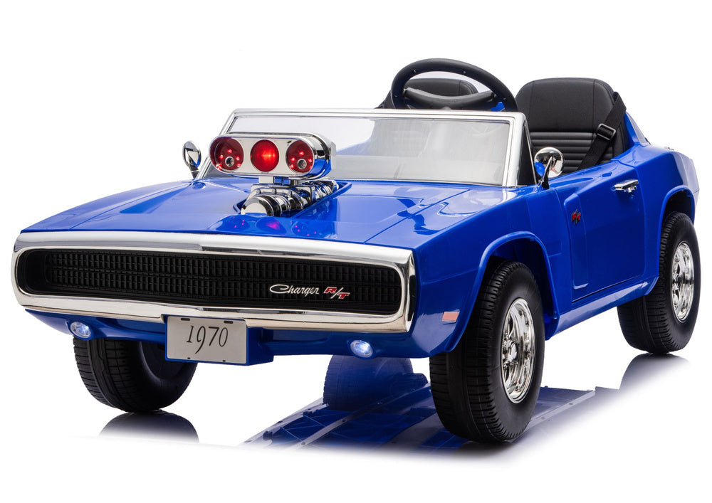 Elektrické auto Dodge Charger R/T 24V modré – DLS-K12