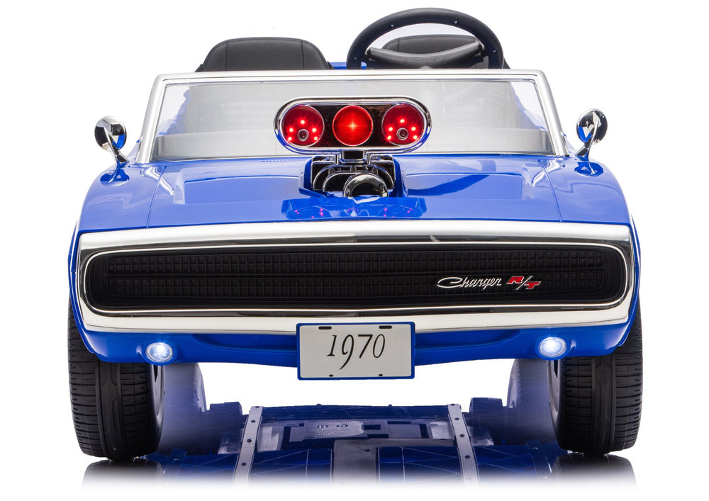 Elektrické auto Dodge Charger R/T 24V modré – DLS-K12