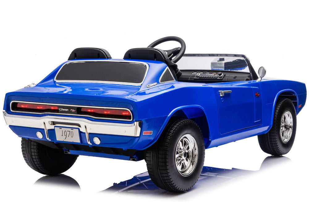 Elektrické auto Dodge Charger R/T 24V modré – DLS-K12
