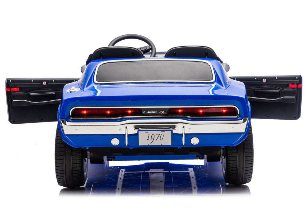 Elektrické auto Dodge Charger R/T 24V modré – DLS-K12