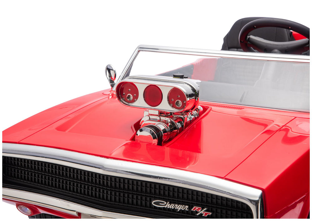 Elektrické auto Dodge Charger R/T DLS-K12 24V červené
