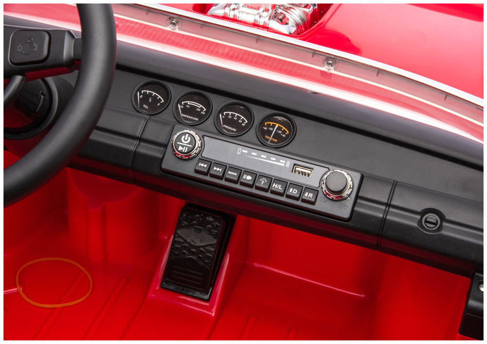 Elektrické auto Dodge Charger R/T DLS-K12 24V červené