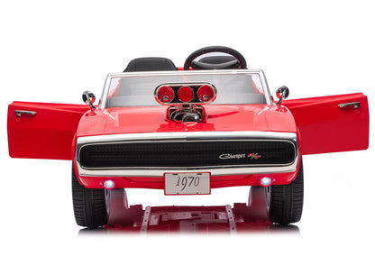Elektrické auto Dodge Charger R/T DLS-K12 24V červené