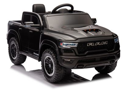 Elektrické auto Dodge Ram černé 12V – ZB618