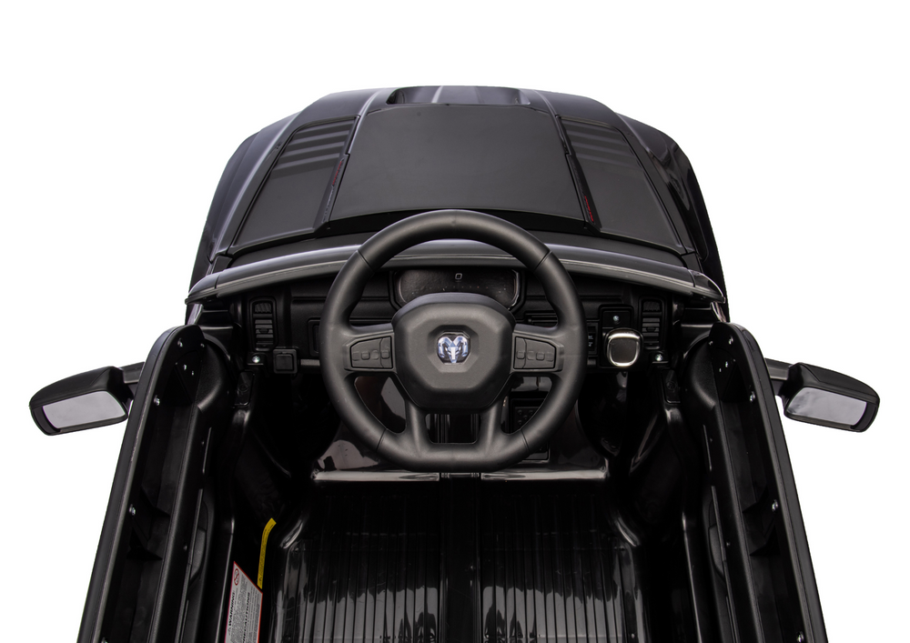 Elektrické auto Dodge Ram černé 12V – ZB618