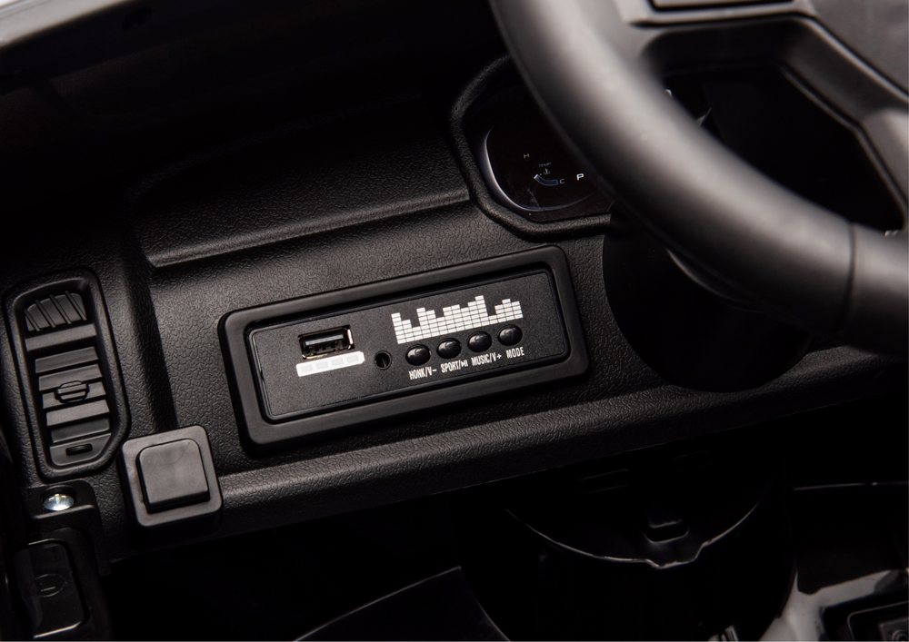 Elektrické auto Dodge Ram černé 12V – ZB618