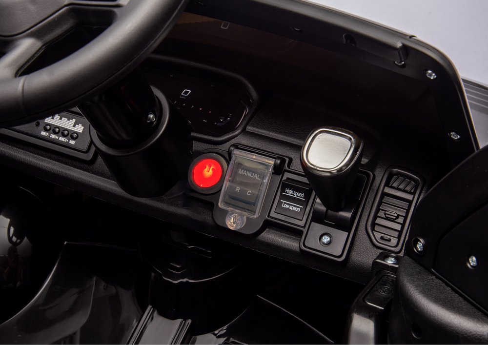 Elektrické auto Dodge Ram černé 12V – ZB618