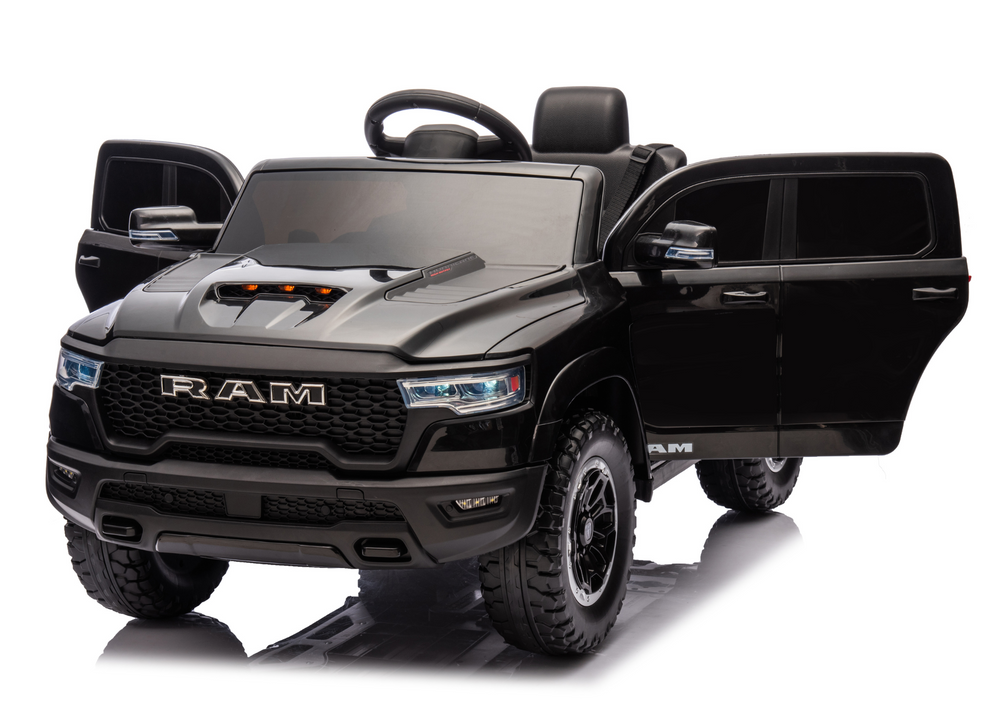Elektrické auto Dodge Ram černé 12V – ZB618