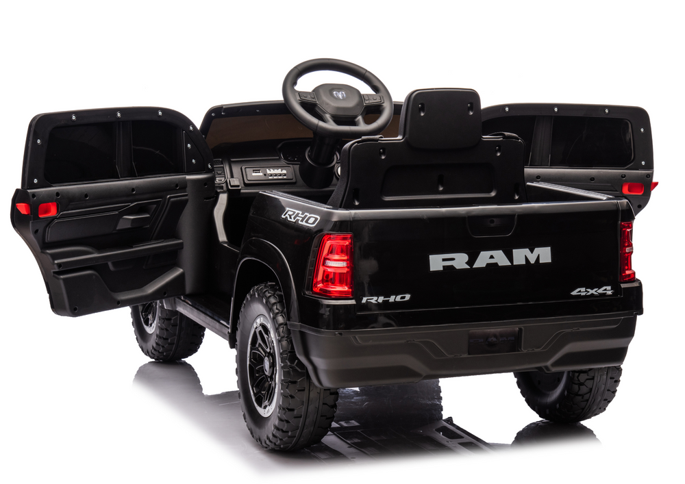 Elektrické auto Dodge Ram černé 12V – ZB618