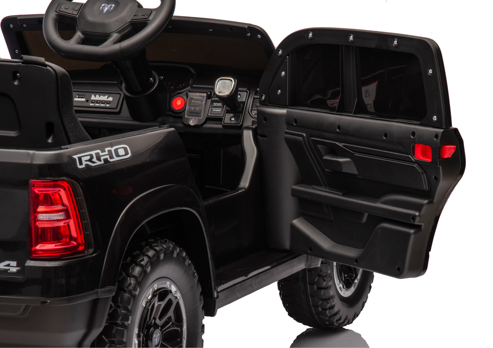 Elektrické auto Dodge Ram černé 12V – ZB618