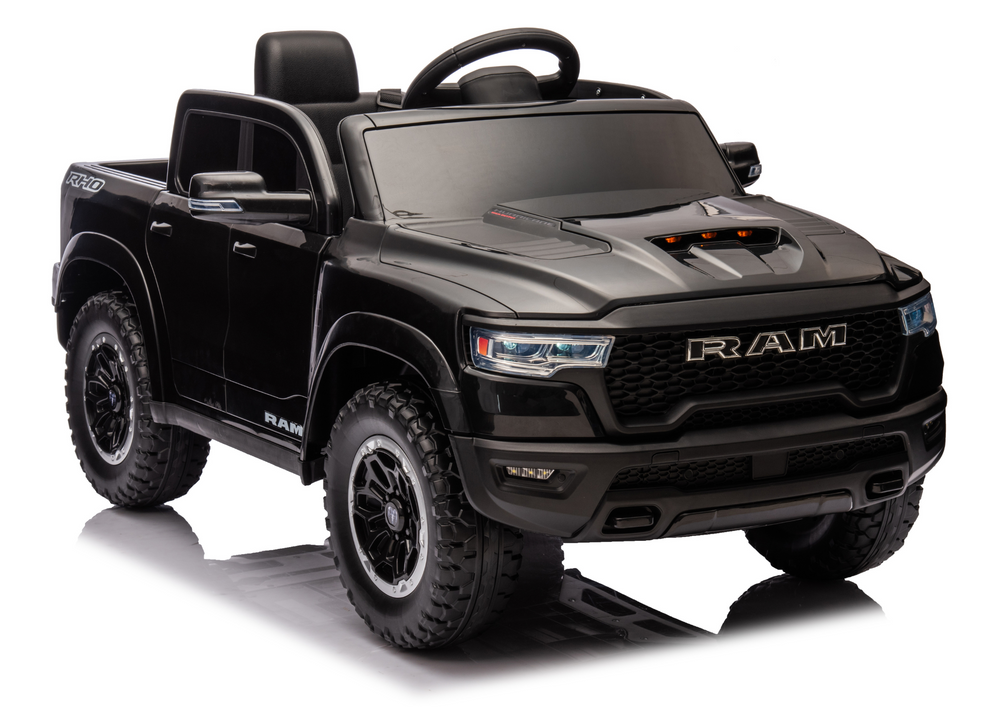 Elektrické auto Dodge Ram černé 12V – ZB618