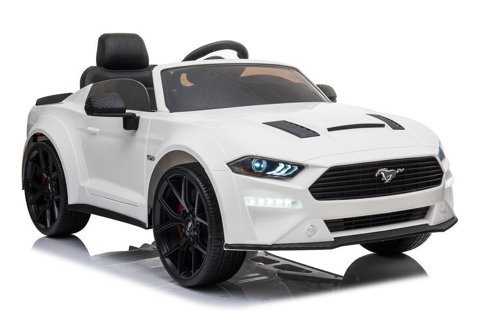 Elektrické auto Ford Mustang GT s driftem a dálkovým ovládáním bílé