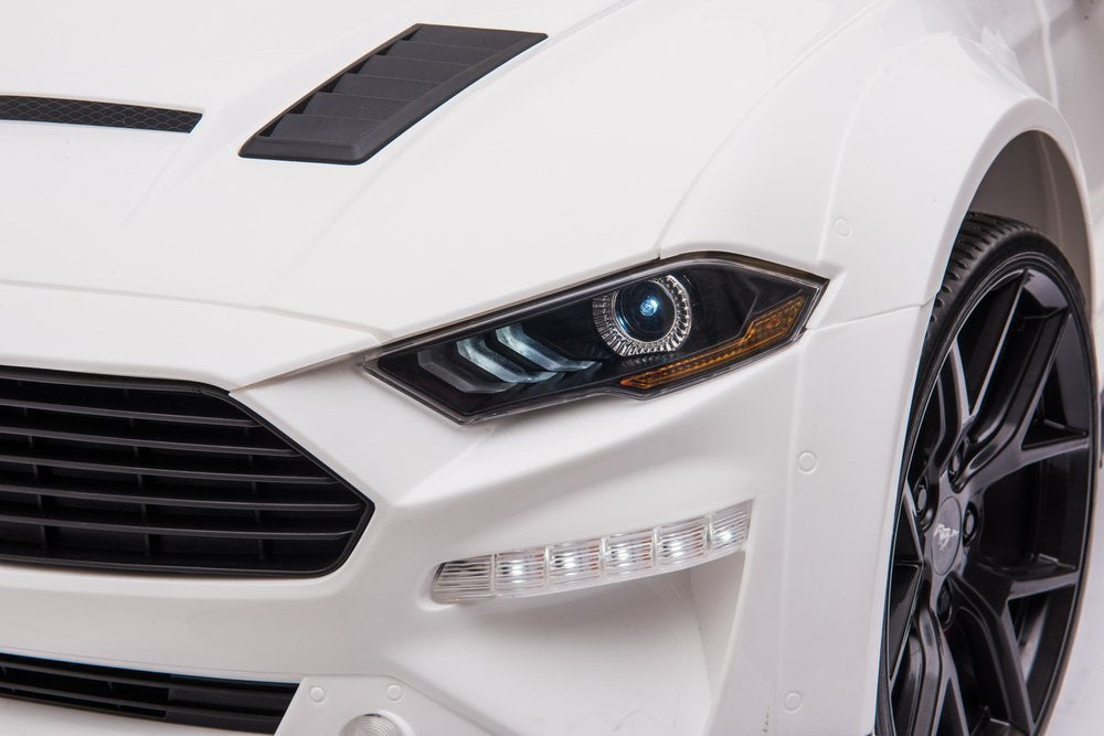 Elektrické auto Ford Mustang GT s driftem a dálkovým ovládáním bílé