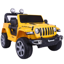 Elektrické auto FT 938 – 4x4 pohon akumulátor | žluté
