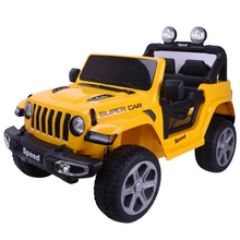 Elektrické auto FT 938 – 4x4 pohon akumulátor | žluté