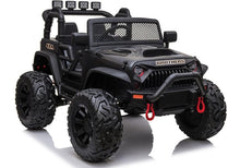 Elektrické auto Jeep JC666 na akumulátor lakované černé