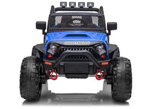 Elektrické auto Jeep JC666 na akumulator lakované modré