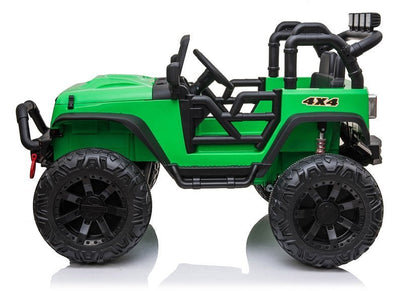 Elektrické auto Jeep JC666 na akumulátor zelené