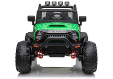 Elektrické auto Jeep JC666 na akumulátor zelené