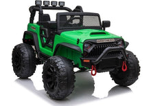 Elektrické auto Jeep JC666 na akumulátor zelené