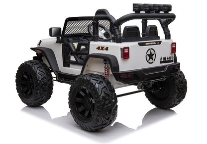 Elektrické auto Jeep na akumulator JC666 bílé