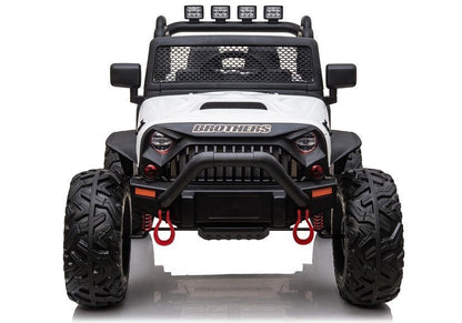 Elektrické auto Jeep na akumulator JC666 bílé