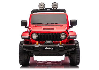 Elektrické auto Jeep Rubicon 4x4 pro děti 24V – červené