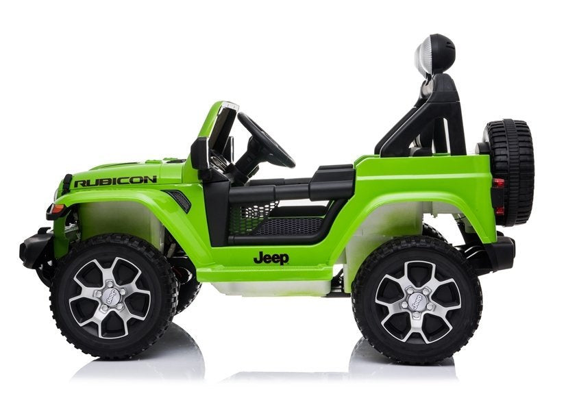 Elektrické auto Jeep Rubicon 4x4 zelené