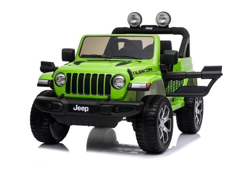 Elektrické auto Jeep Rubicon 4x4 zelené