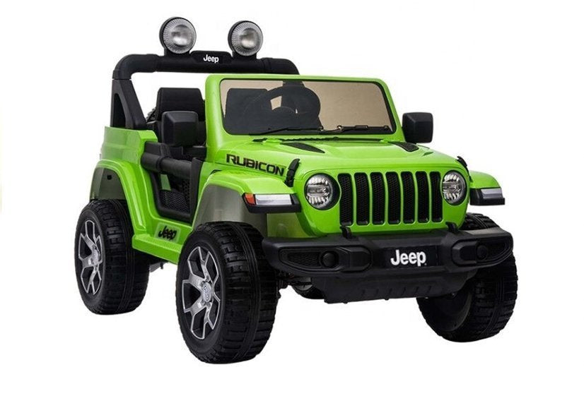 Elektrické auto Jeep Rubicon 4x4 zelené