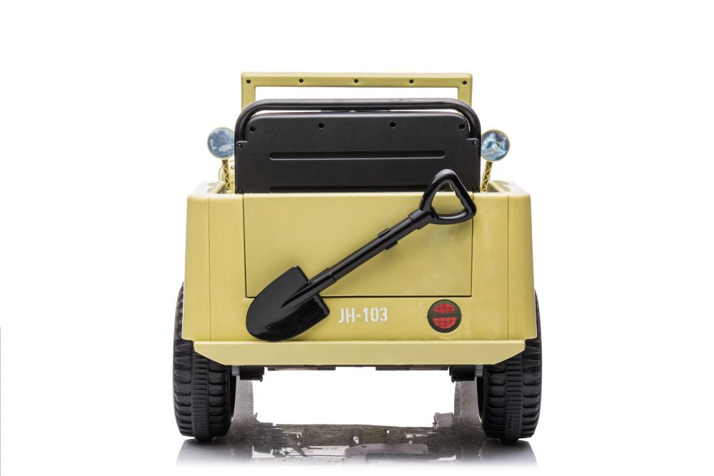 Elektrické auto JH 103 4x4 – dětské vozítko | khaki