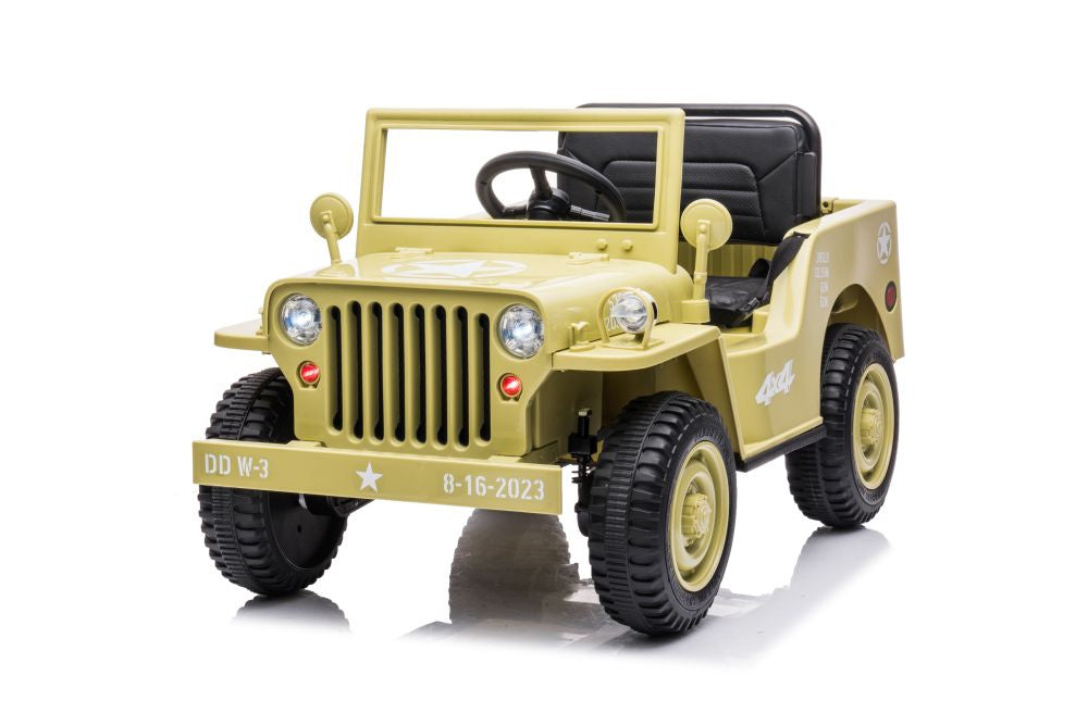 Elektrické auto JH 103 4x4 – dětské vozítko | khaki