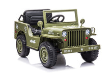 Elektrické auto JH 103 4x4 – na akumulátor | olivově zelené