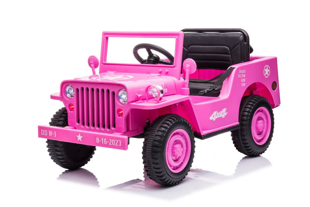 Elektrické auto JH 103 4x4 – na akumulátor | růžové