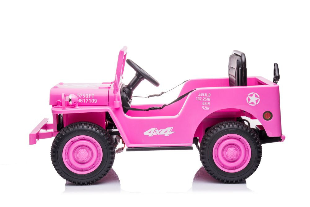 Elektrické auto JH 103 4x4 – na akumulátor | růžové