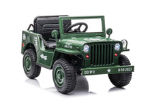 Elektrické auto JH 103 – 4x4 pohon | vojenská zelená