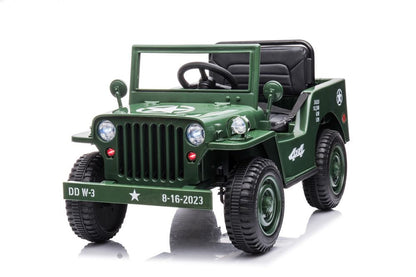 Elektrické auto JH 103 – 4x4 pohon | vojenská zelená