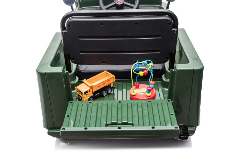 Elektrické auto JH 103 – 4x4 pohon | vojenská zelená