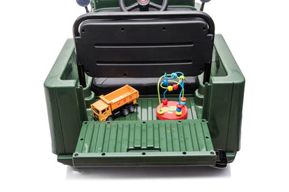 Elektrické auto JH 103 – 4x4 pohon | vojenská zelená