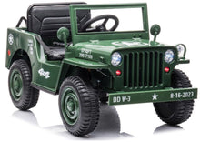 Elektrické auto JH-103 Army Green 4x4 pro děti – 12V