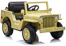 Elektrické auto JH-103 khaki 4x4 s dálkovým ovládáním